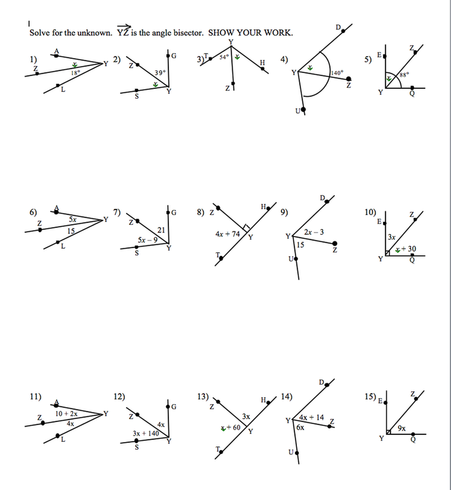 Segment And Angle Addition Postulate Maze Worksheet Answers
